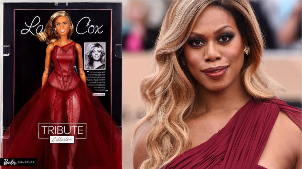 Mattel honra a la actriz Laverne Cox con su primera Barbie transexual.