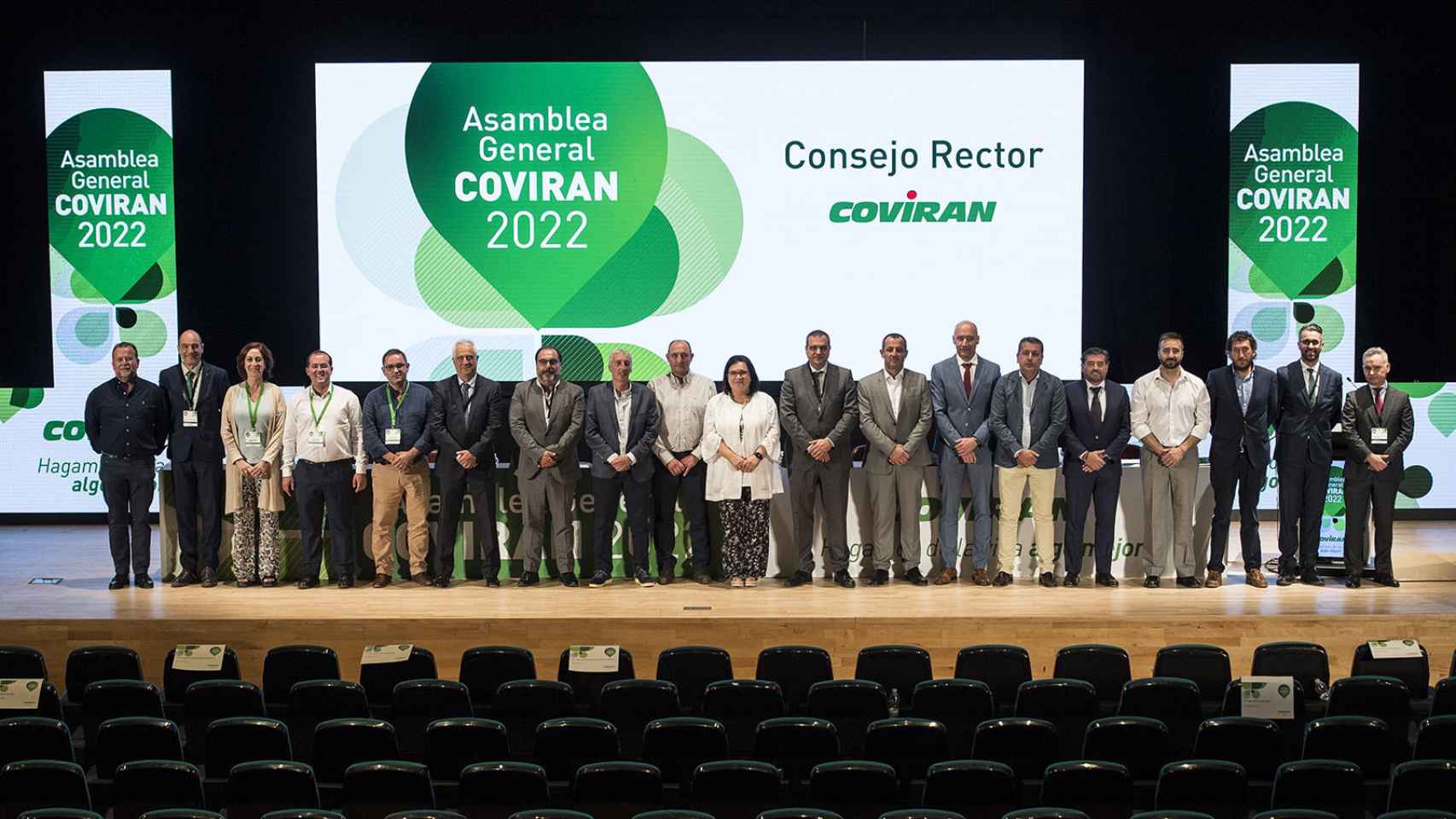El Consejo Rector Covirán en la asamblea celebrada el domingo 26 de junio de 2022.