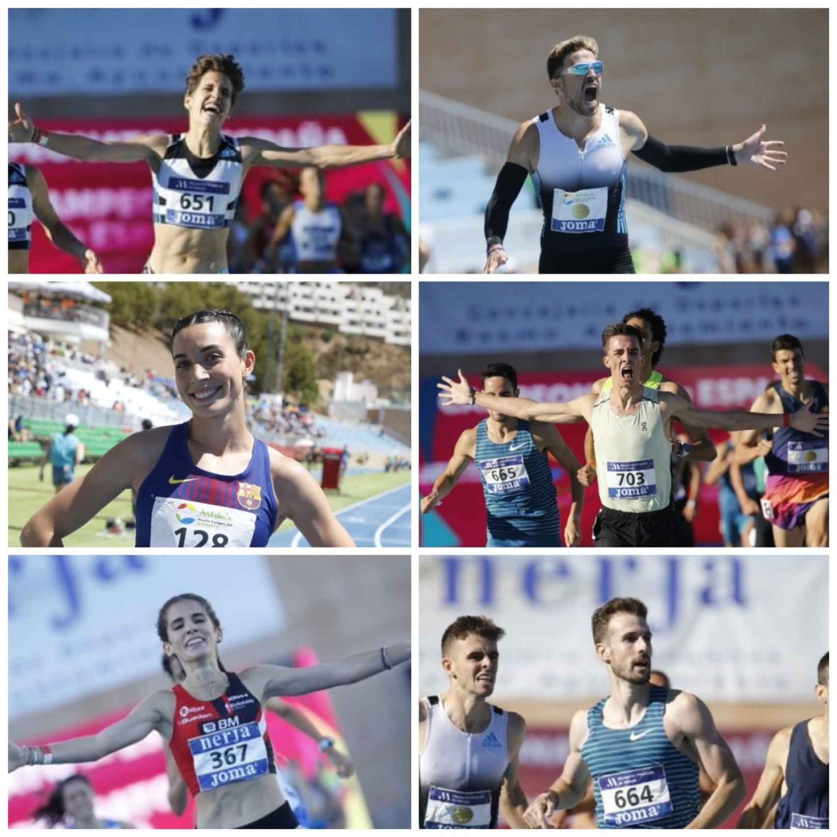 Deportistas de Castilla y León triunfan en los Campeonatos de España de Atletismo