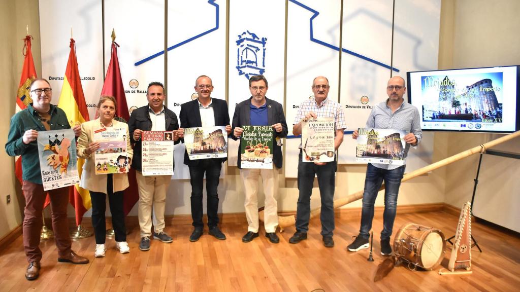 Presentación de Mojados, corazón de un Imperio en la Diputación de Valladolid