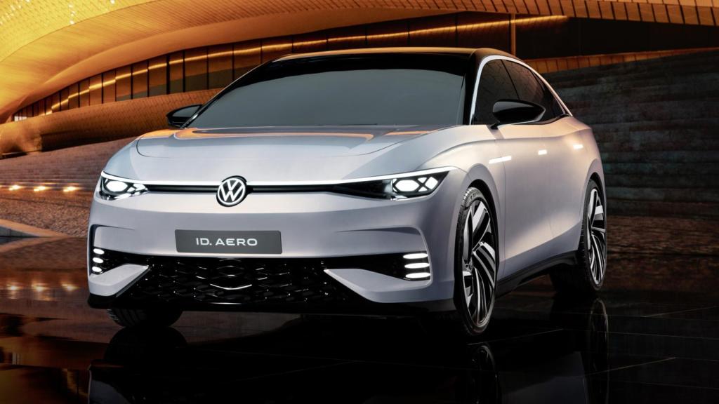 Imagen del prototipo Volkswagen ID. Aero.