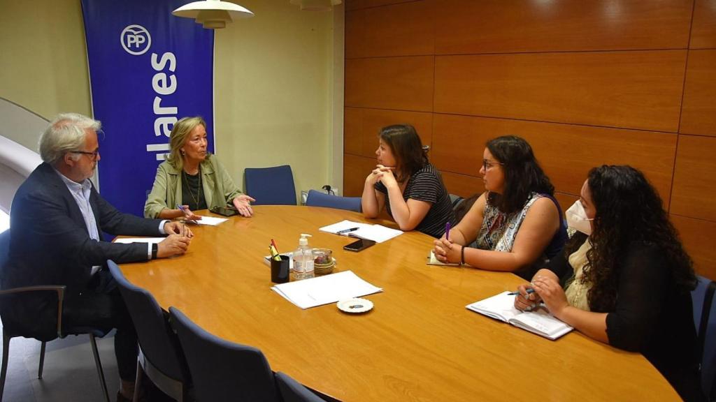 Rueda de prensa del PP de A Coruña.