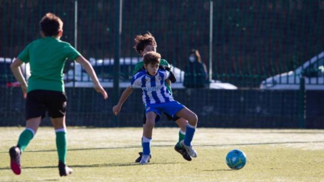 La cantera del Dépor lucha por el Mini Teresa Herrera y el Cidade da Coruña