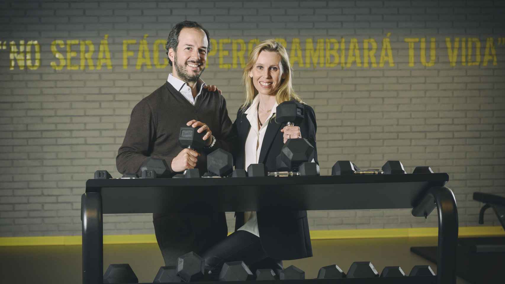 Sara Álvarez y Jorge Facha, dos empresarios mexicanos que han creado una alternativa al gimnasio.