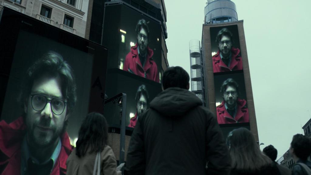 La secuencia de 'La casa de papel' que se rodó en Callao.