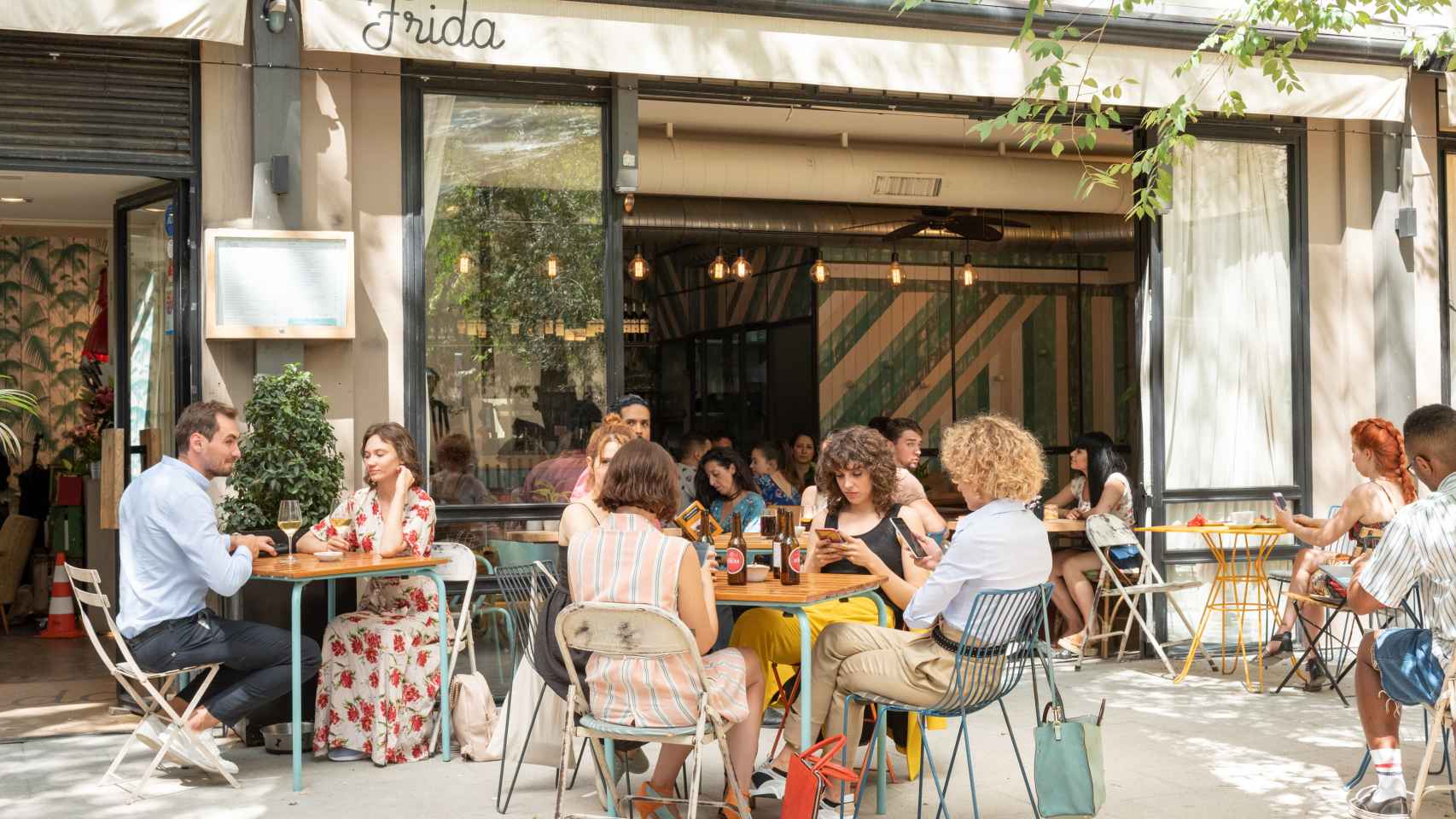 El restaurante Frida, uno de los lugares que forman parte del itinerario.