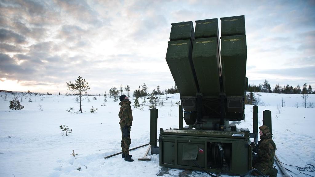Lanzador de misiles NASAMS noruego
