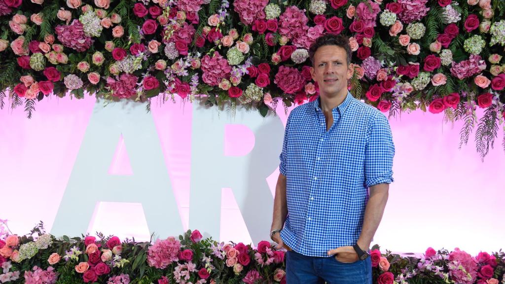 Joaquín Pratt durante la promoción de una nueva temporada del programa de Ana Rosa.