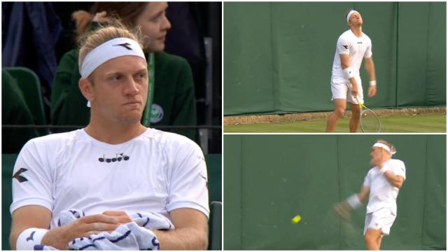 El cortocircuito de Alejandro Davidovich que le eliminó de Wimbledon