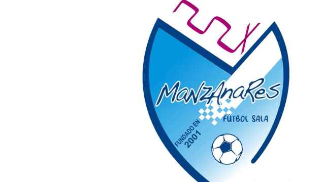 Nuevo escudo del Manzanares Fútbol Sala.