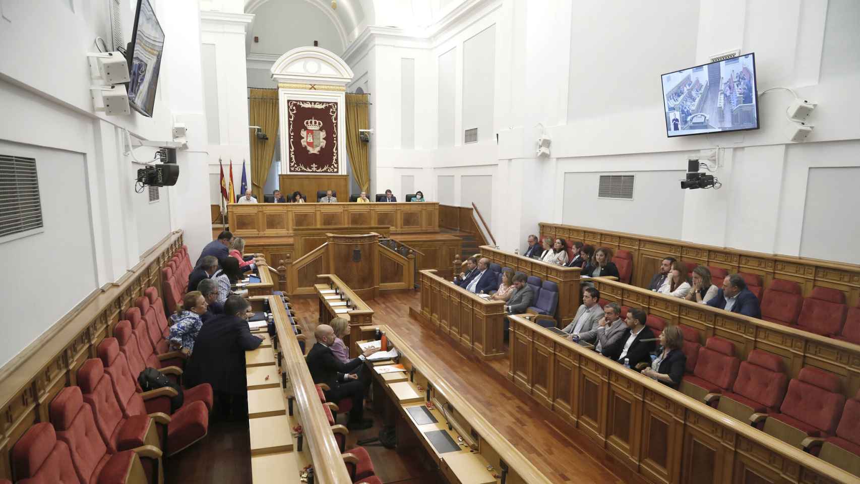 Pleno de las Cortes de Castilla-La Mancha. Foto: Cortes CLM.