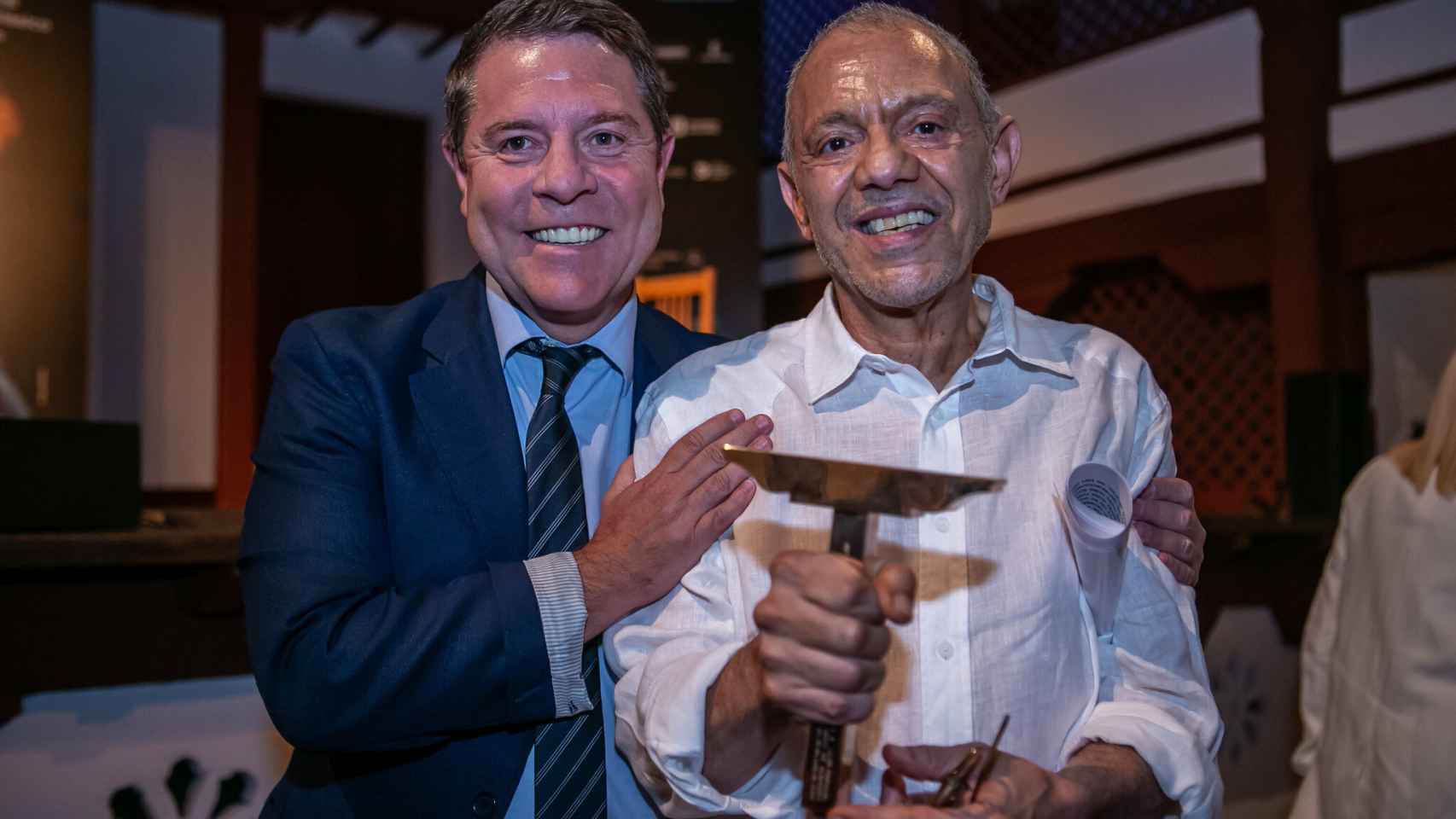 Emiliano García-Page felicitó a Lluis Pasqual