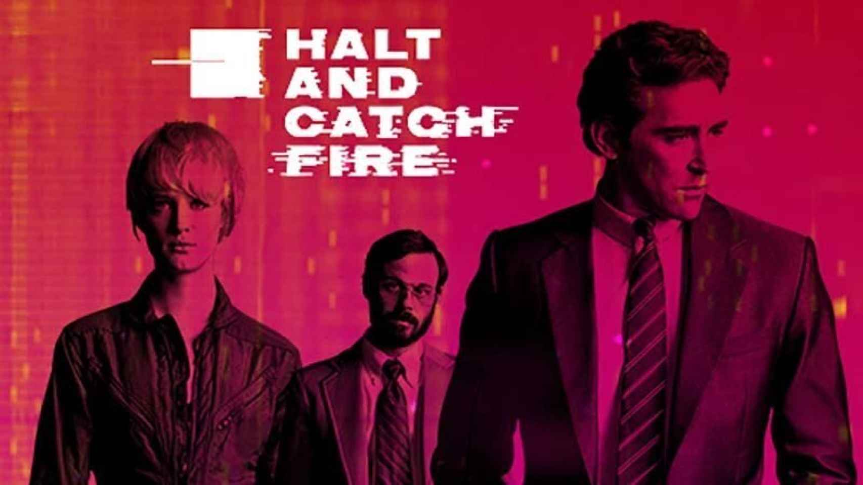 Cartel de la serie 'Halt & Catch Fire'
