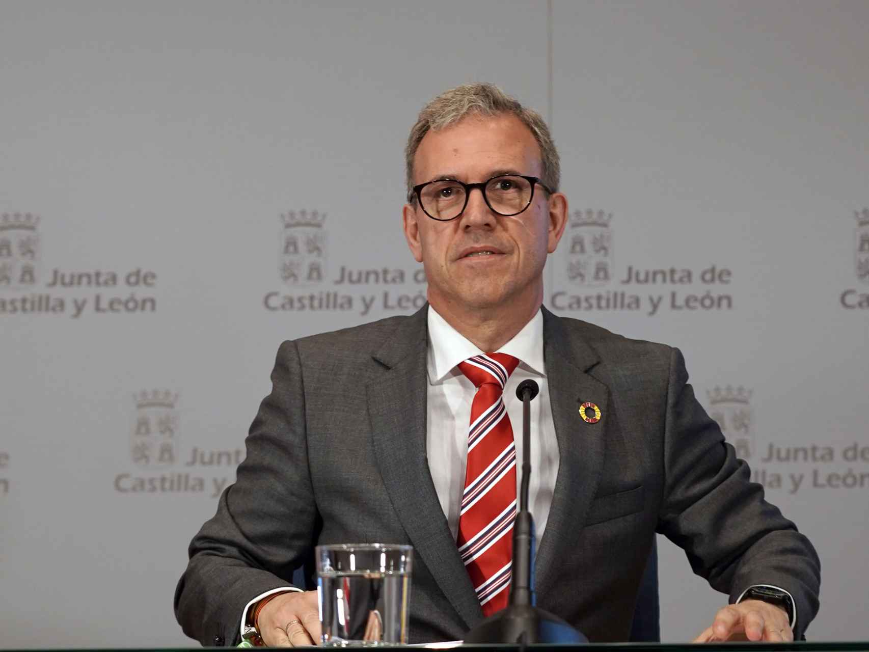 Mario Veganzones, consejero de Industria, Comercio y Empleo de la Junta de Castilla y León.