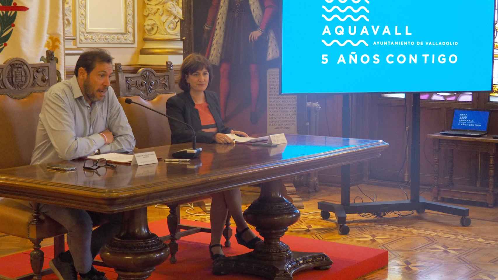 Aquavall cumple cinco años y el Ayuntamiento de Valladolid hace balance
