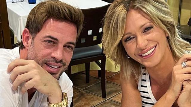 William Levy y Susanna Griso en una imagen compartida en redes sociales.