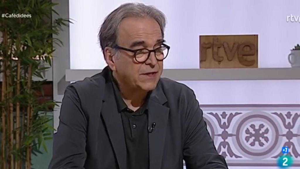 El ministro de Universidades, Joan Subirats, entrevistado este viernes en RTVE.