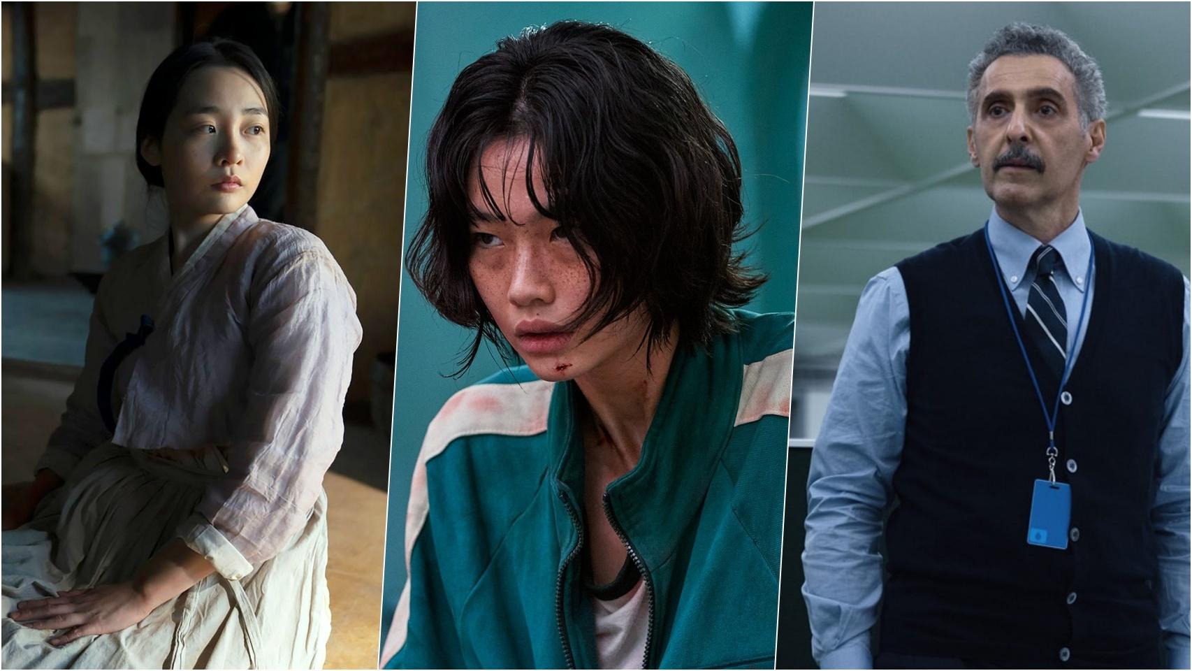 Minha Kim (Pachinko), Jung ho-yeon (El juego del calamar), John Turturro (Severance).