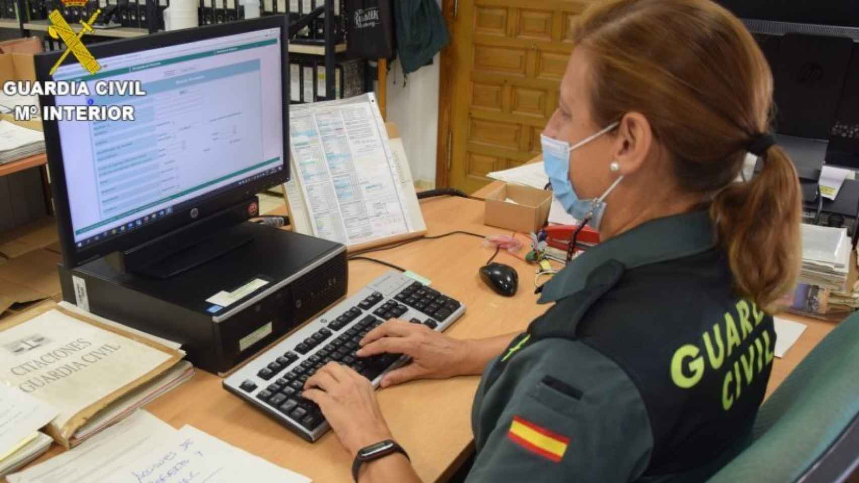 La Guardia Civil amplía el sistema de cita previa a varias localidades de Toledo y Cuenca.
