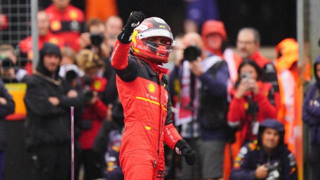 Carlos Sainz, tras hacer su primera pole en Silverstone