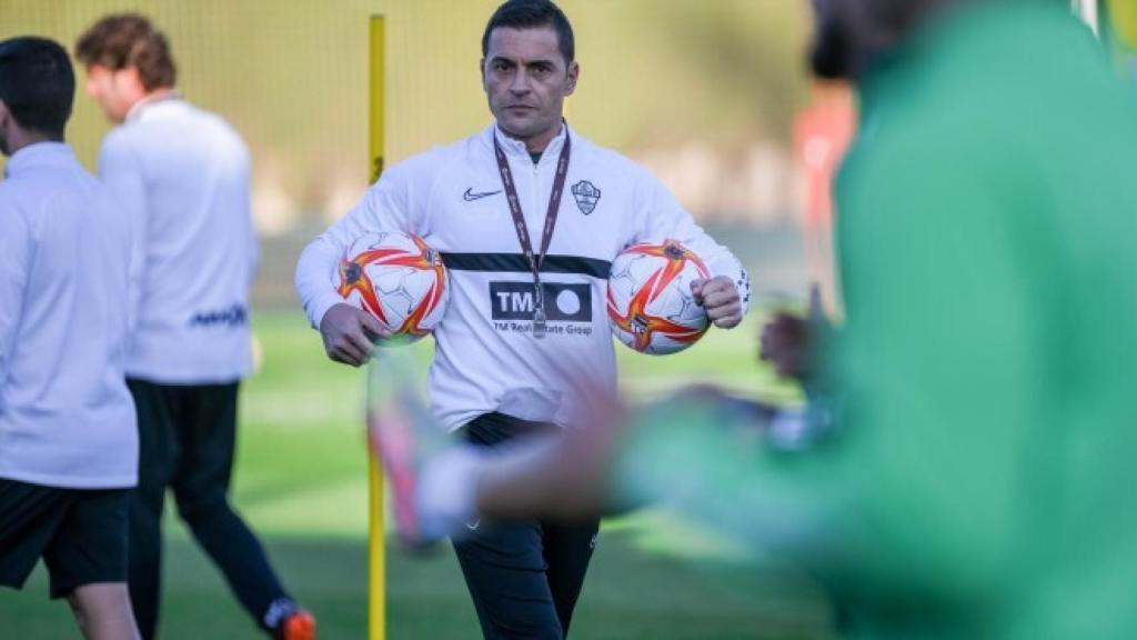 Francisco Rodríguez, entrenador del Elche CF.