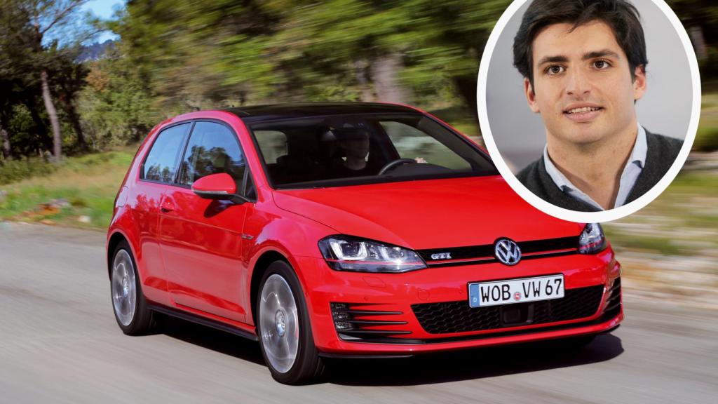 Los coches de ‘calle’ de Carlos Sainz: del Volkswagen Golf y el Renault Mégane a los Ferrari más potentes