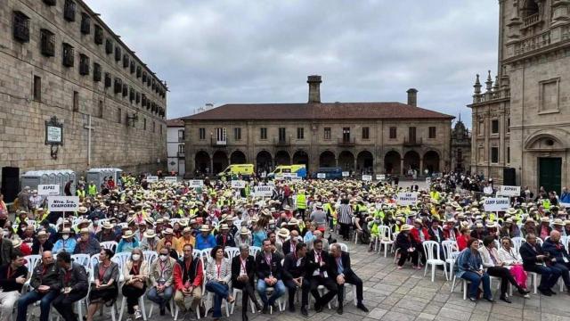 Recepción a los participantes del Special Olympics Galicia.