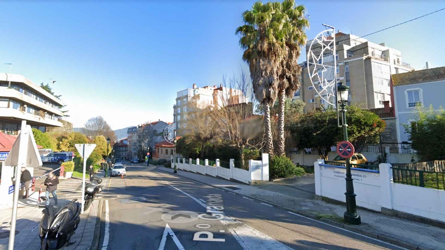 Paseo de Granada en Vigo.