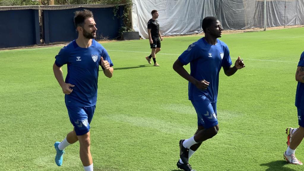 Adrián López, uno más en la pretemporada del Málaga CF