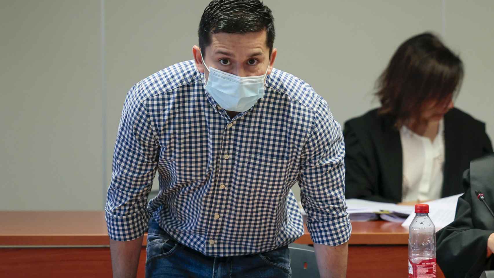 Jorge Palma en el juicio que se celebra en Valencia.