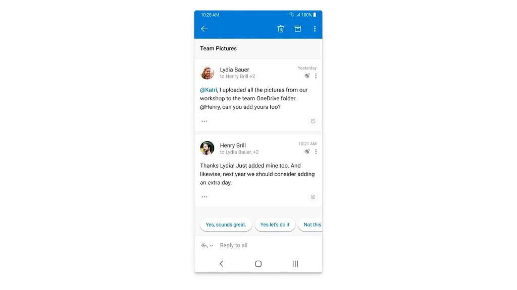 Microsoft Outlook sería capaz de crear respuestas a correos electrónicos