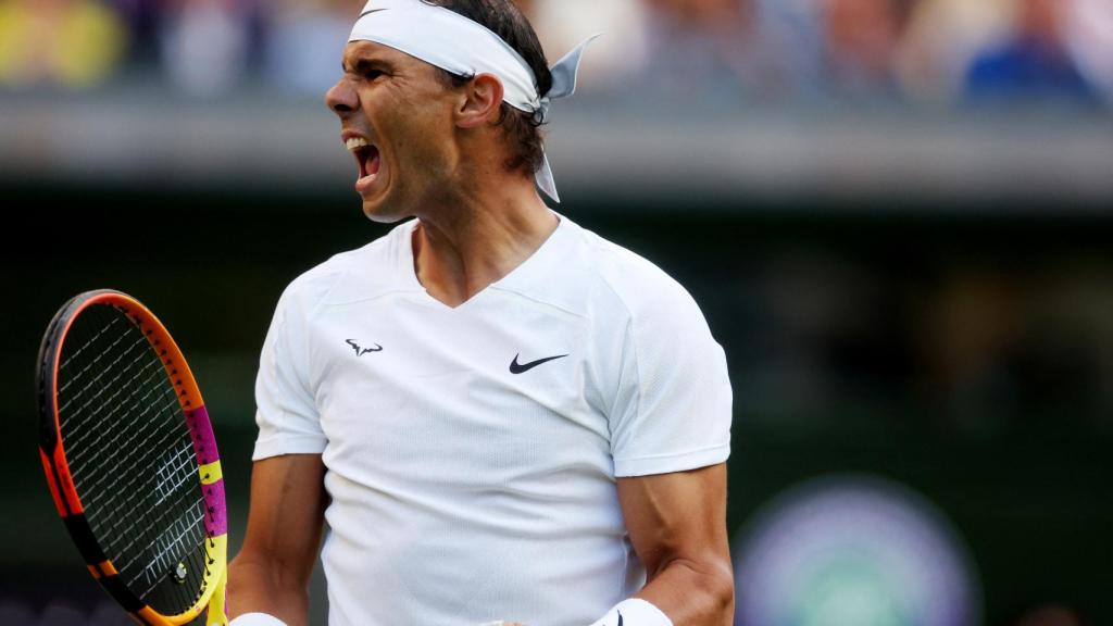 Rafa Nadal, en Wimbledon 2022