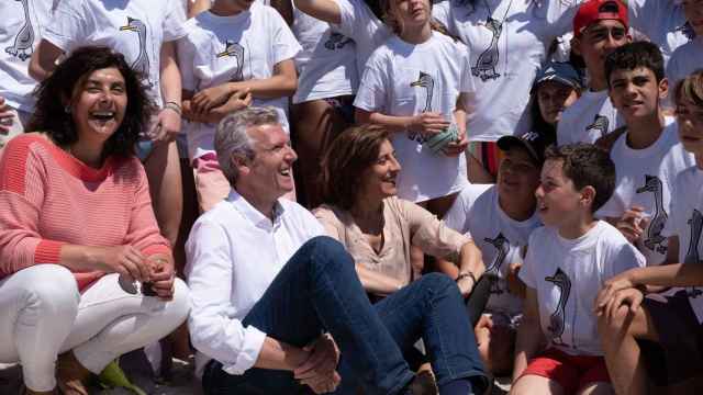 Rueda y Ángeles Vázquez en Ons.