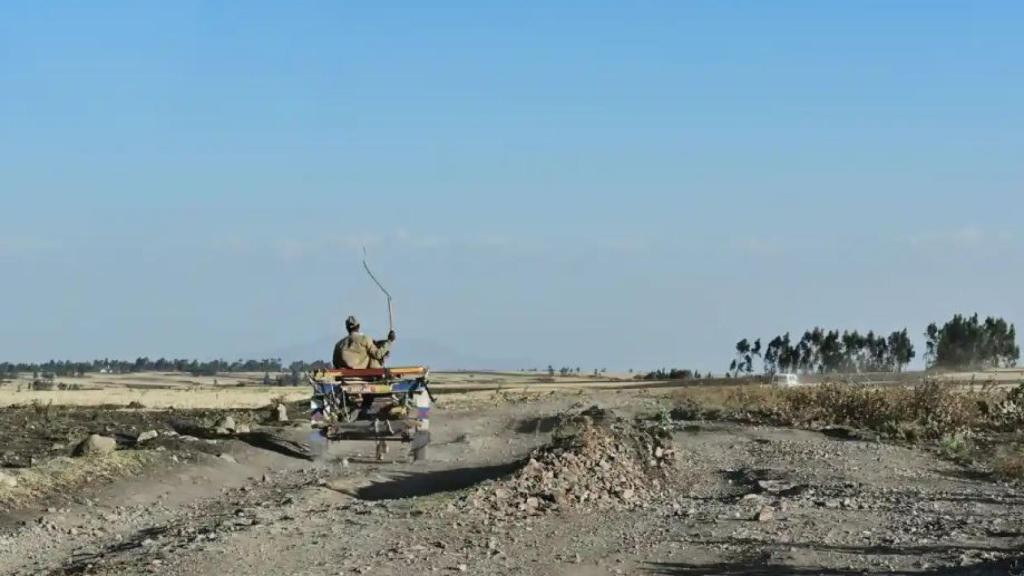 Un conductor en Oromia, la región donde se ha dado el ataque.