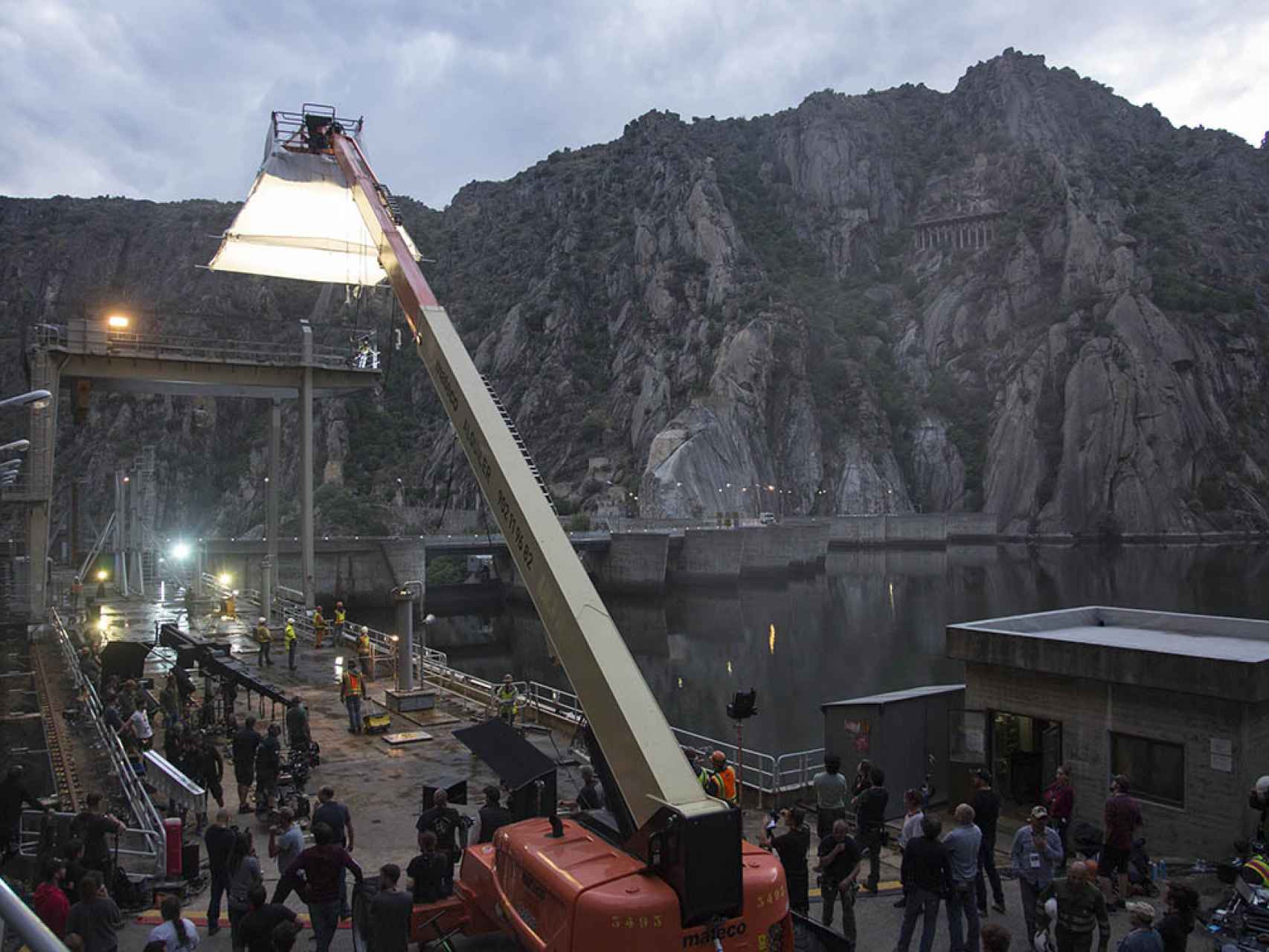 La presa de Aldeadávila, escenario de la grabación de 'Terminator'