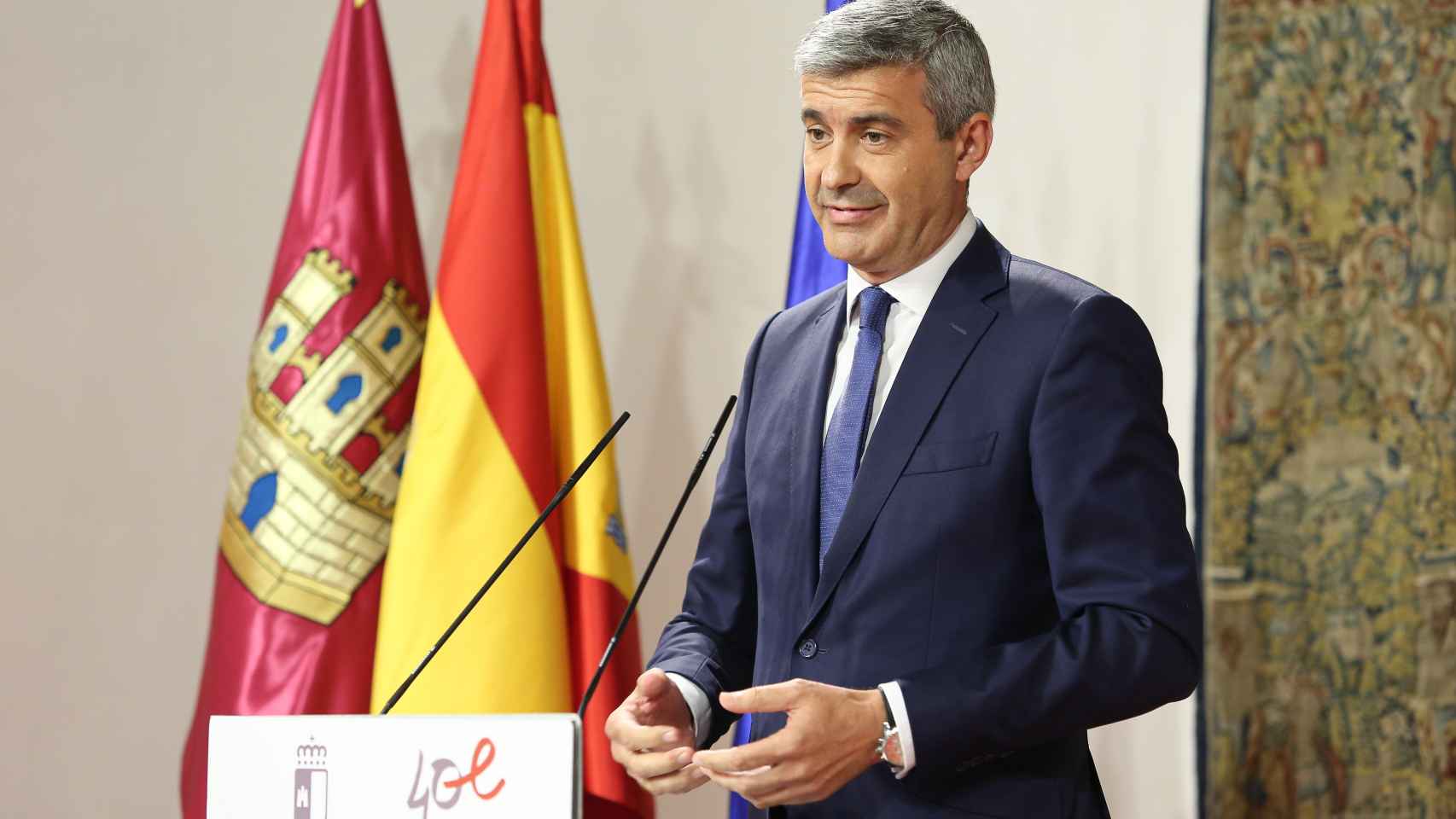 Álvaro Gutiérrez, presidente de la Diputación de Toledo.