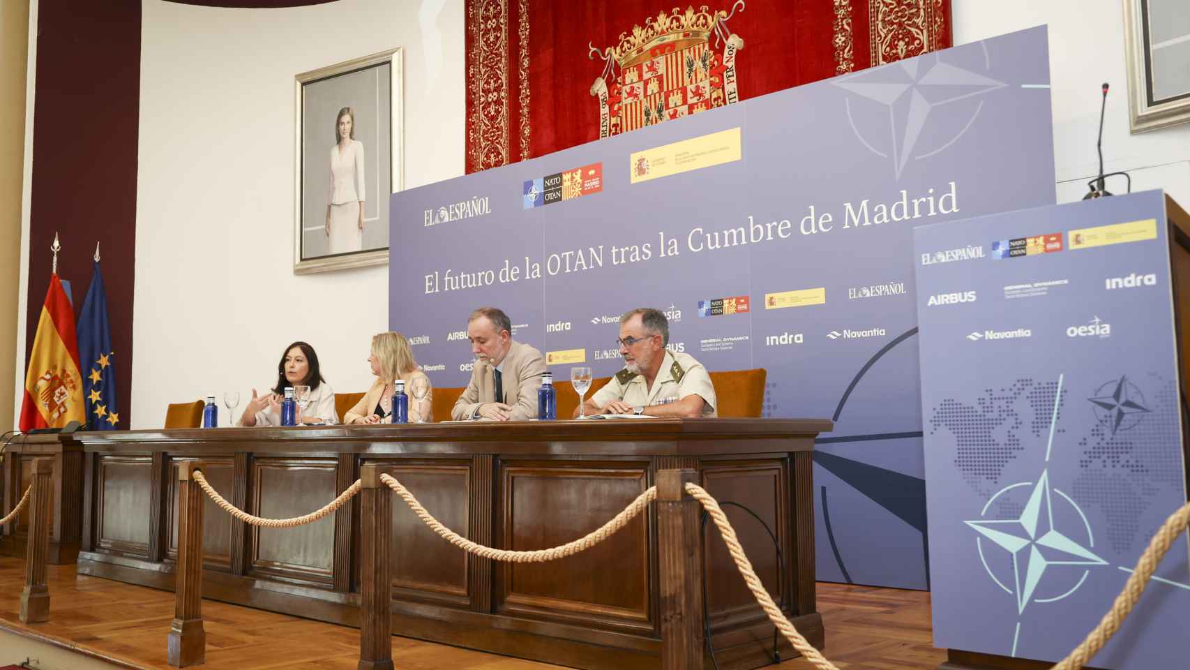 Alicia Cebada, Clara Tébar, Cristian Campos y Javier Ruiz Arévalo.