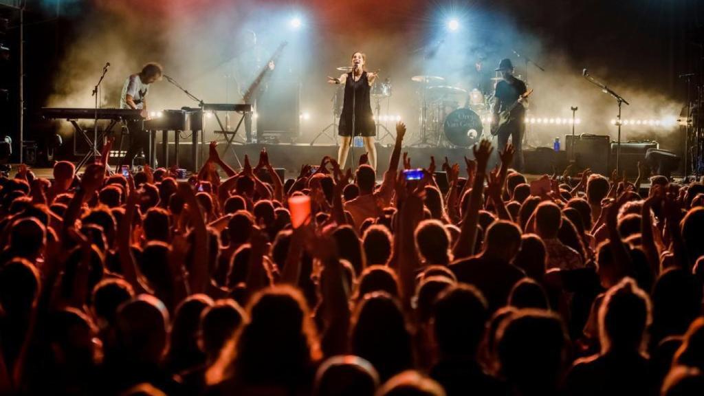 La Oreja de Van Gogh ha actuado este año por primera vez en el Festival