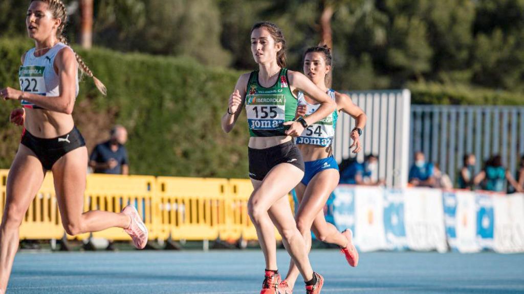 Imagen de archivo de una competición de atletismo en Burgos