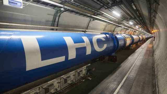 El Gran Colisionador de Hadrones (LHC) del Laboratorio Europeo de Física de Partículas.