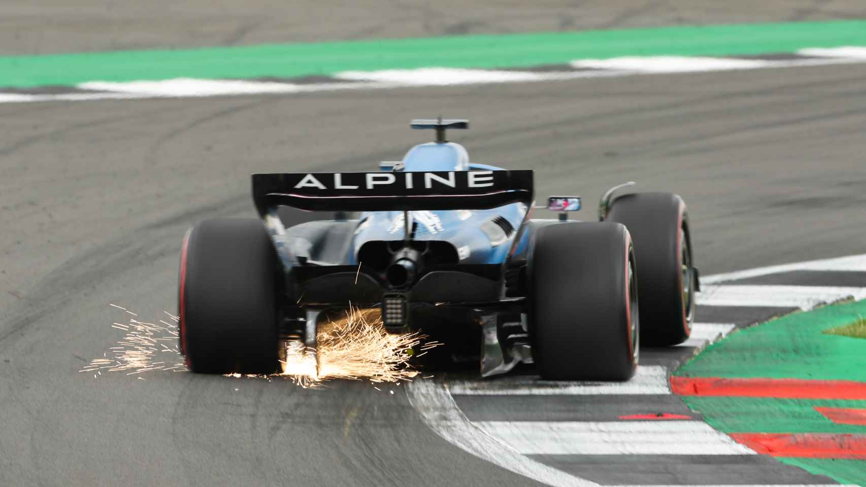 Fernando Alonso en el Gran Premio de Gran Bretaña de Silverstone