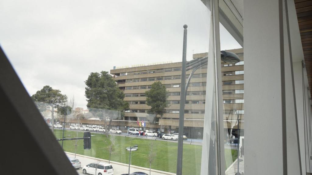 La trabajadora fue trasladada en UVI Móvil al hospital de Albacete.