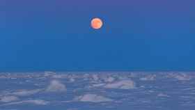 Puesta de sol en el Ártico. Lucas Jackson. Reuters