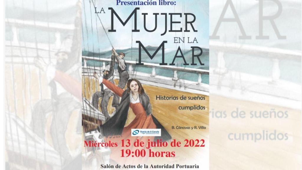 La Autoridad Portuaria de A Coruña acogerá la presentación de un libro sobre mujeres pioneras en el mar