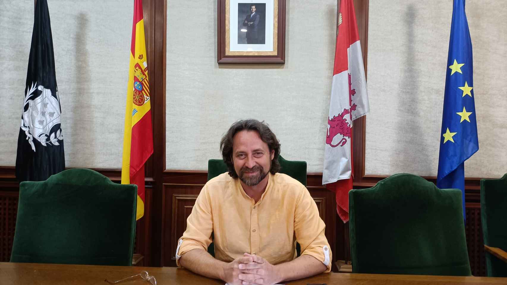 El alcalde de Béjar, Antonio Cámara