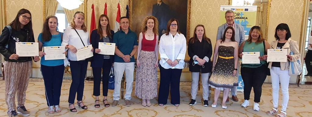 El curso de ‘Camarero de pisos’ llega a su fin con la entrega de diplomas