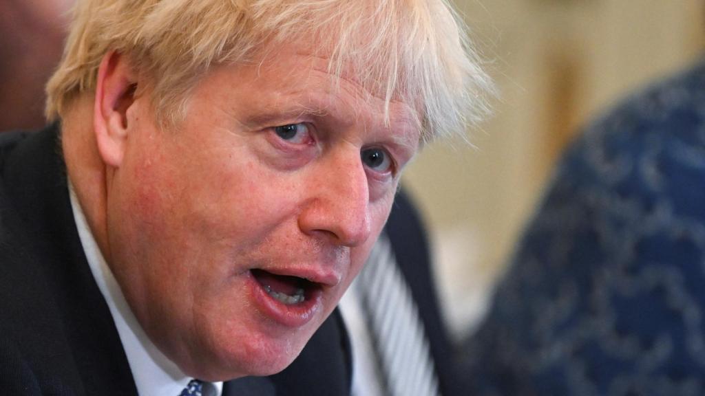 Boris Johnson, primer ministro británico.