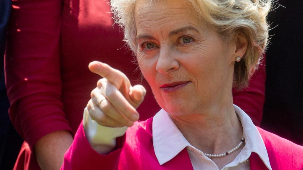 Von der Leyen este lunes.