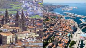 Santiago de Compostela y Vigo