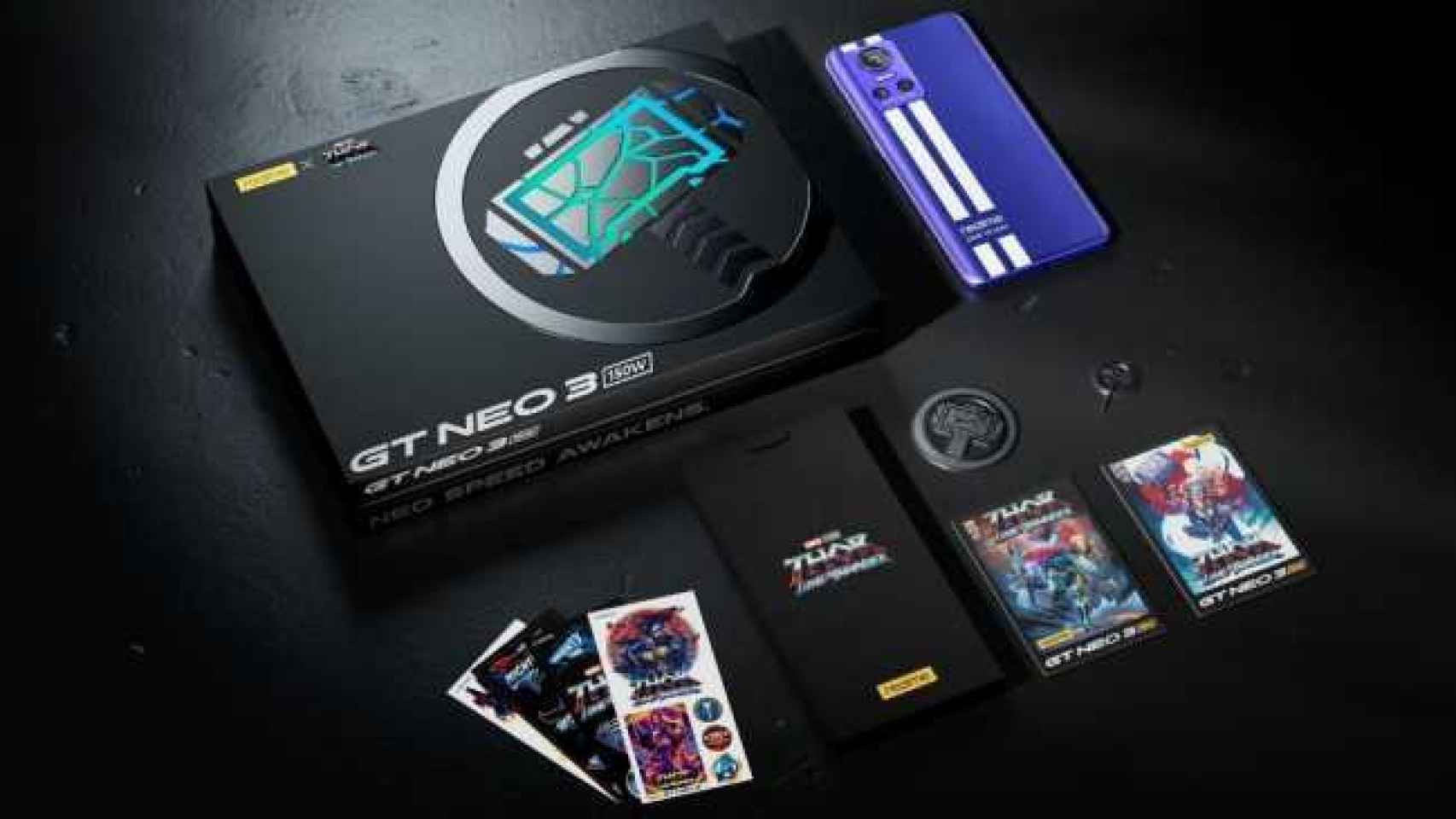 Caja del Realme GT Neo 3 Thor
